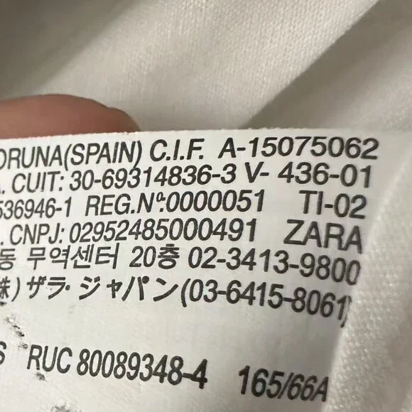 ZARA Women's White High-Waisted Straight-Leg Pants - Picture 6 of 16